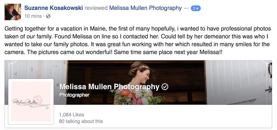 Melissa Mullen Photography Review